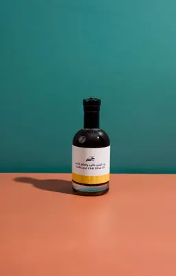 زيت الزيتون بالثوم والفلفل الأحمر